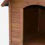 Niche pour chien en bois COCKER XL, cabane pour chien 96x104x112cm Photo3