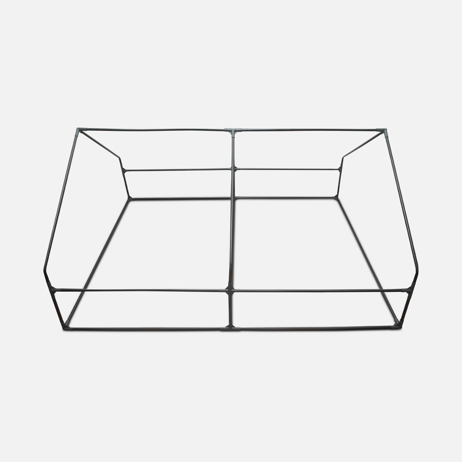 Mini serre de jardin - Ciboulette - 2,5m², serre châssis en polyéthylène Photo4