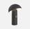 Kabellose Tischlampe Schwarz mit schwenkbarem Kopf H 28 cm