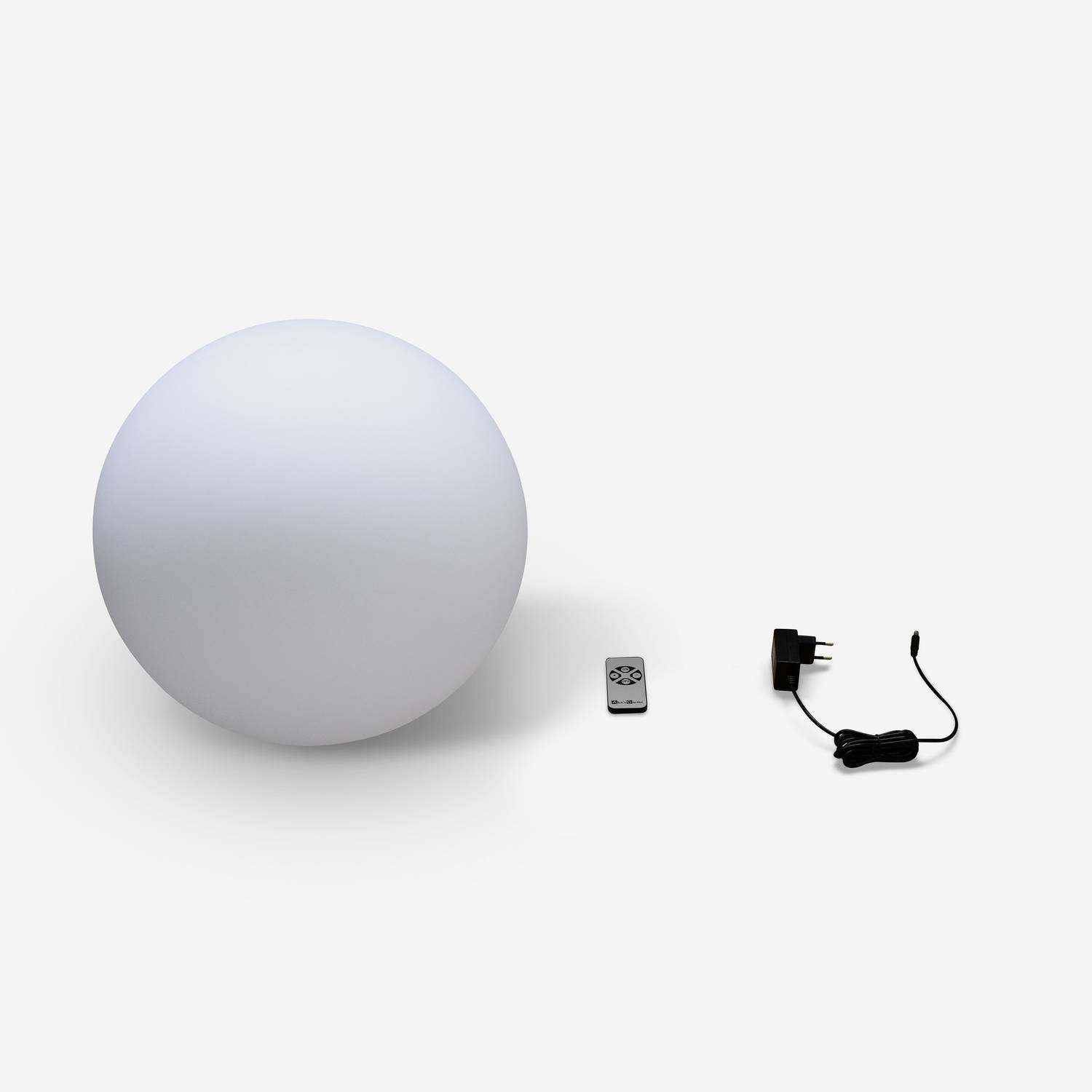 Bola LED 40cm - Bola de luz decorativa, Ø40cm, blanco cálido, mando a distancia Photo3