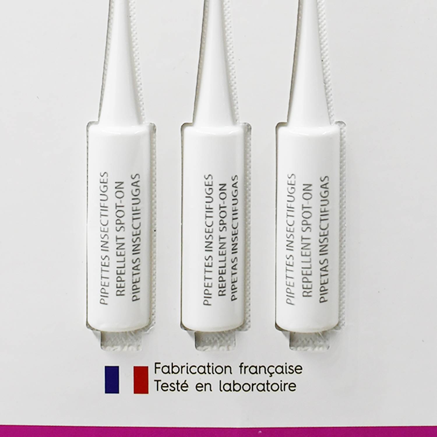 3 pipettes répulsives antiparasitaire pour chat ou chaton, made in France Photo2