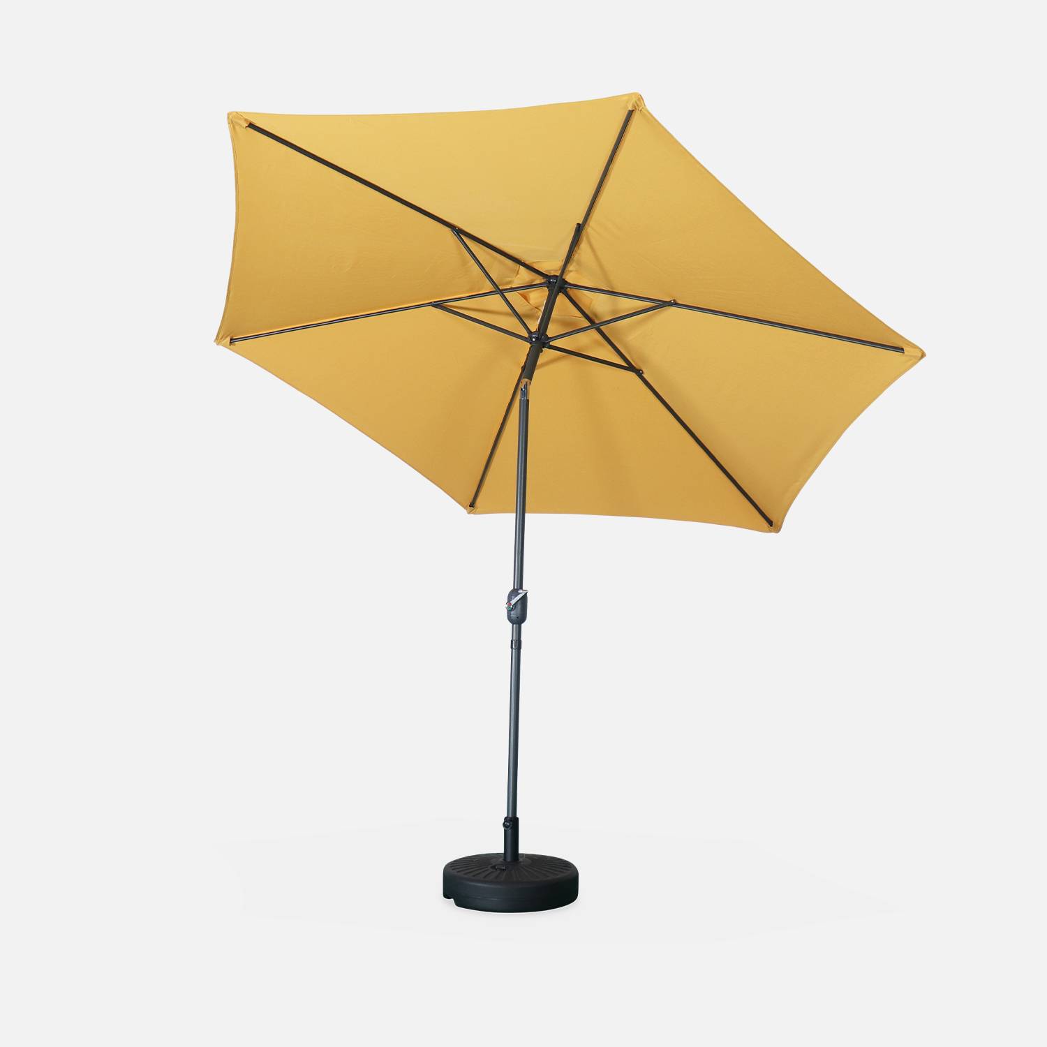 Touquet, ronde parasol 295cm met centrale mast Photo2