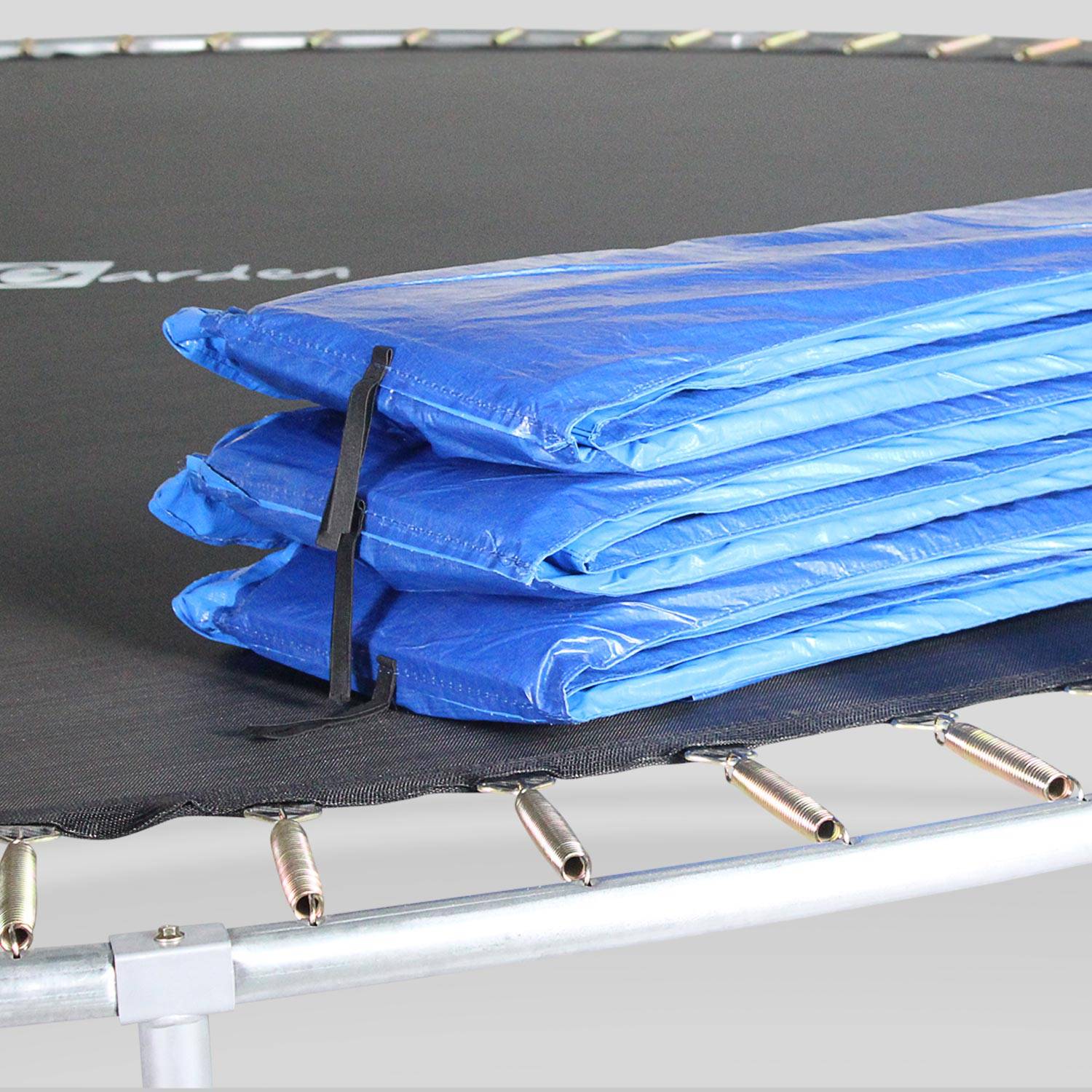 Cojín protector de muelles azul para cama elástica 370 cm - Saturne XXL Photo2