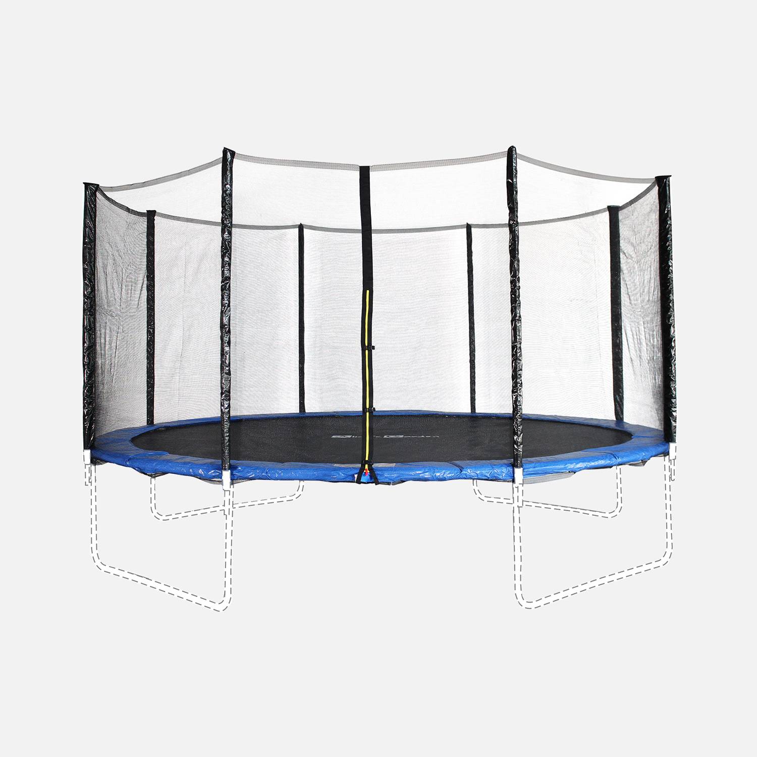 Filet de sécurité pour trampoline bleu Photo4