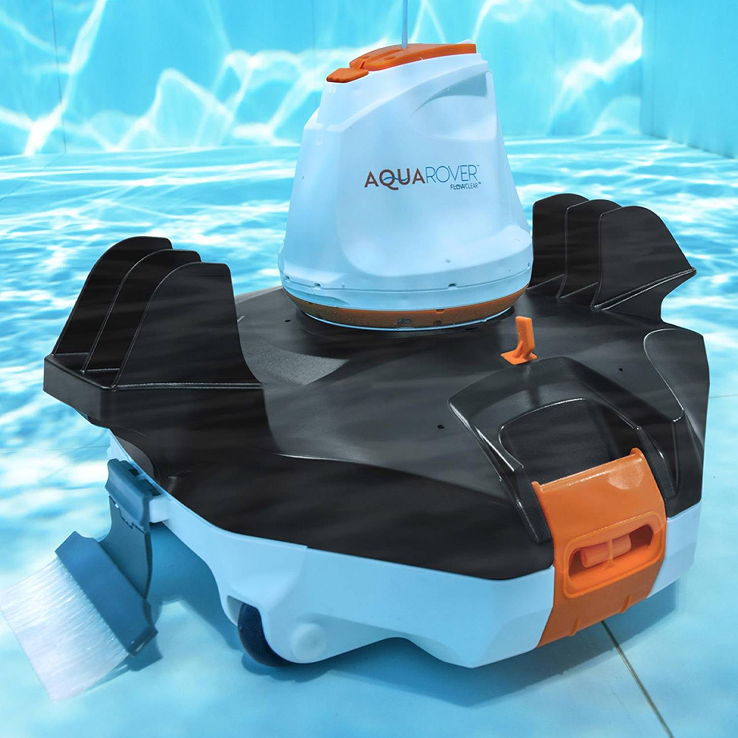 Autonome Flowclear Aquaglide robot zwembadreiniger voor zwembaden met een vlakke vloer tot 45m² Photo1