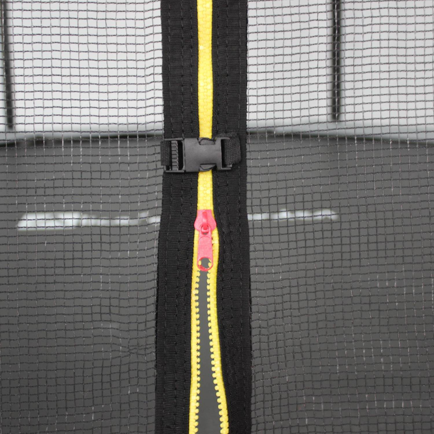 Trampolim de 180 cm, cinzento, altura da rede de proteção de 150 cm - Cassiope Photo5