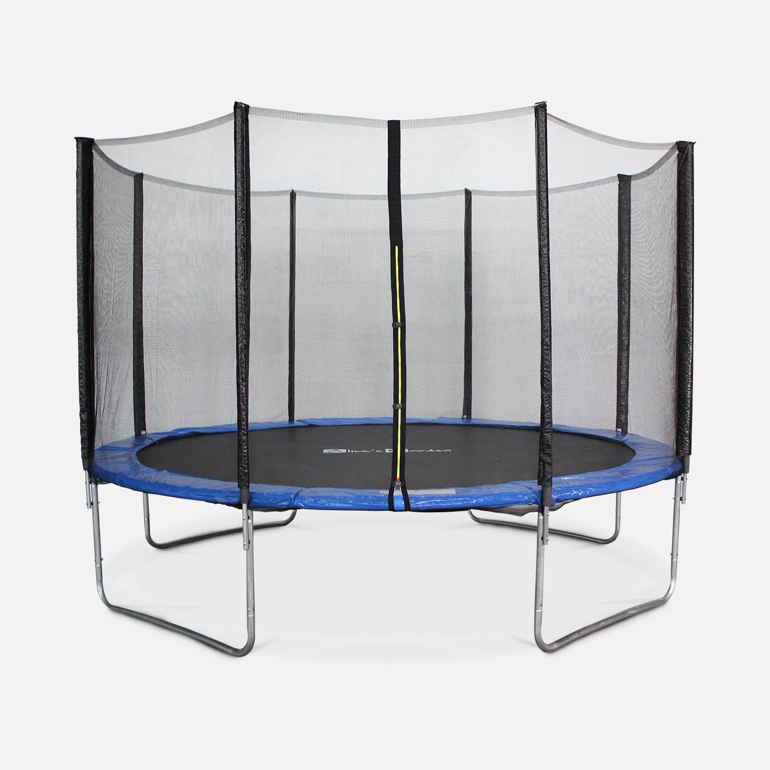 Trampolim de 370 cm,cama elastica azul, suporta até 100 kg (estrutura reforçada) - SATURNE Photo1