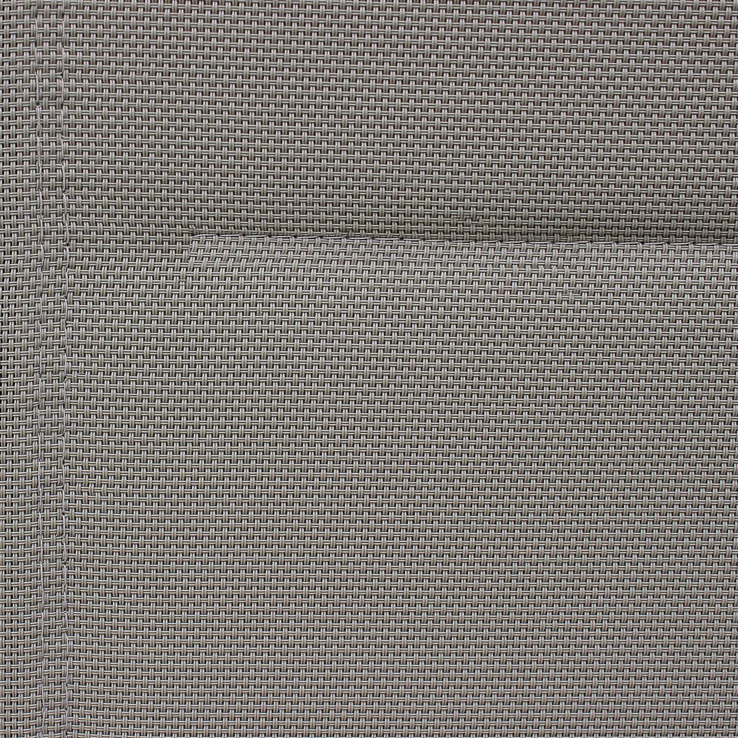 Set mit 2 Chicago-Stühlen - weißes Aluminium und taupefarbenes Textilene Photo5