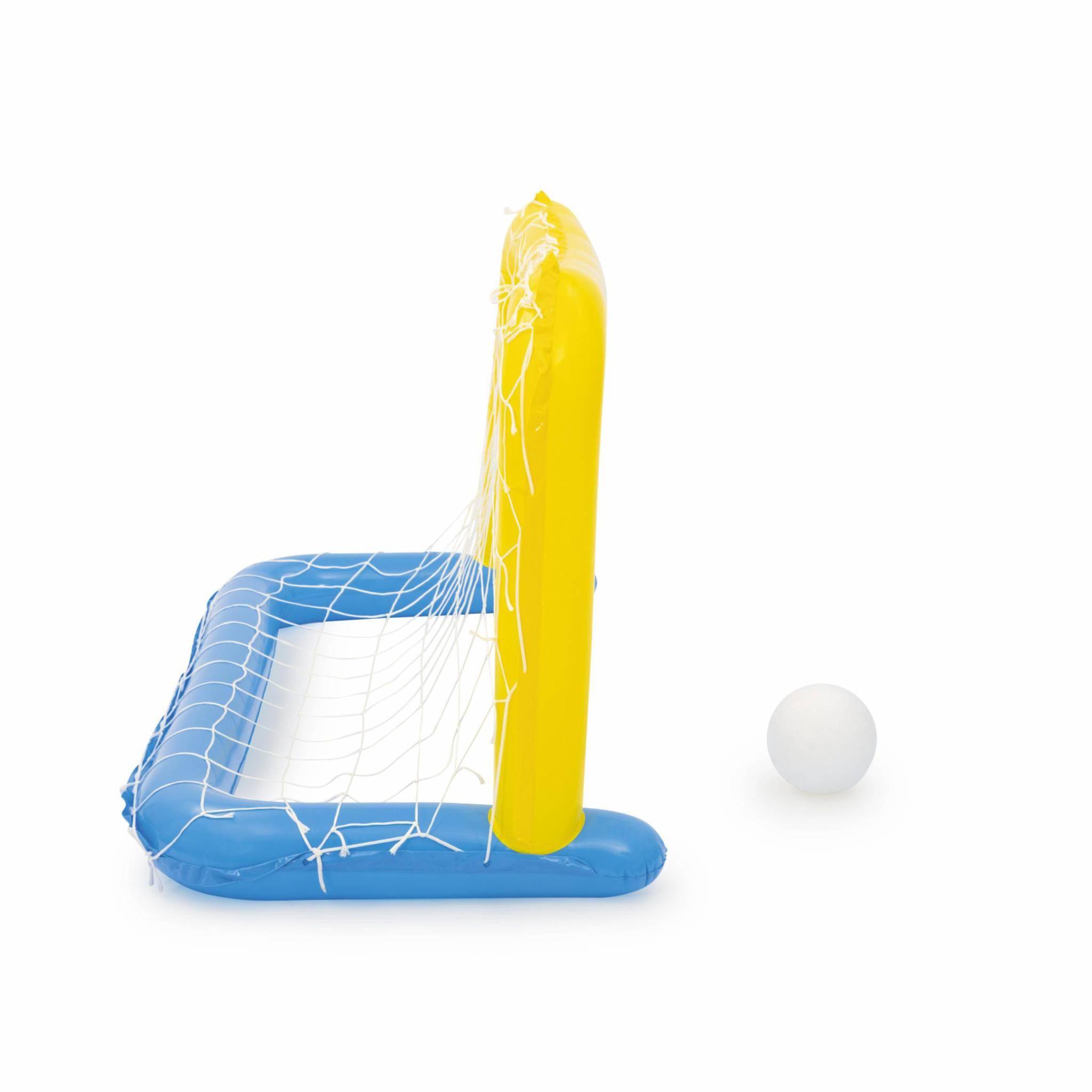 Pólo de piscina inflavél  + bola, com gol de waterpolo Photo2