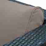 Conjunto de capas de almofada castanhas para mobiliário de jardim Caligari - conjunto completo Photo7