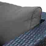 Conjunto de capas de almofada cinzentas para mobiliário de jardim Caligari - conjunto completo Photo7