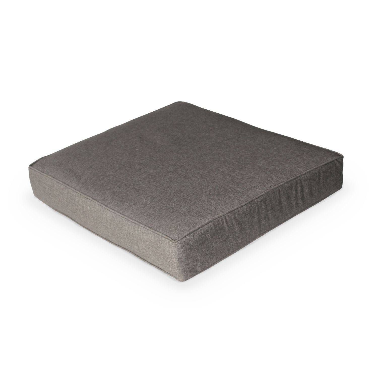 Conjunto de capas de almofada cinza antracite para móveis de jardim Caligari - conjunto completo Photo3