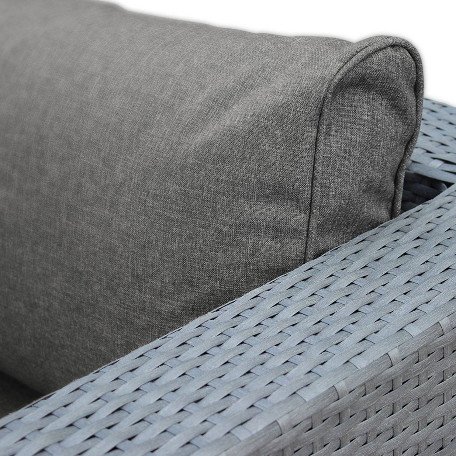 Kissenbezüge in grau für Gartenmöbel-Set Caligari - Komplettset Photo6