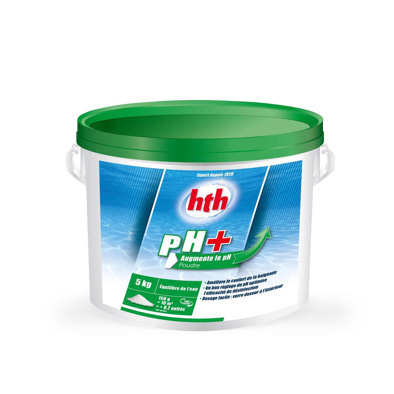 HTH waterbehandeling pH PLUS poeder 5kg Photo1