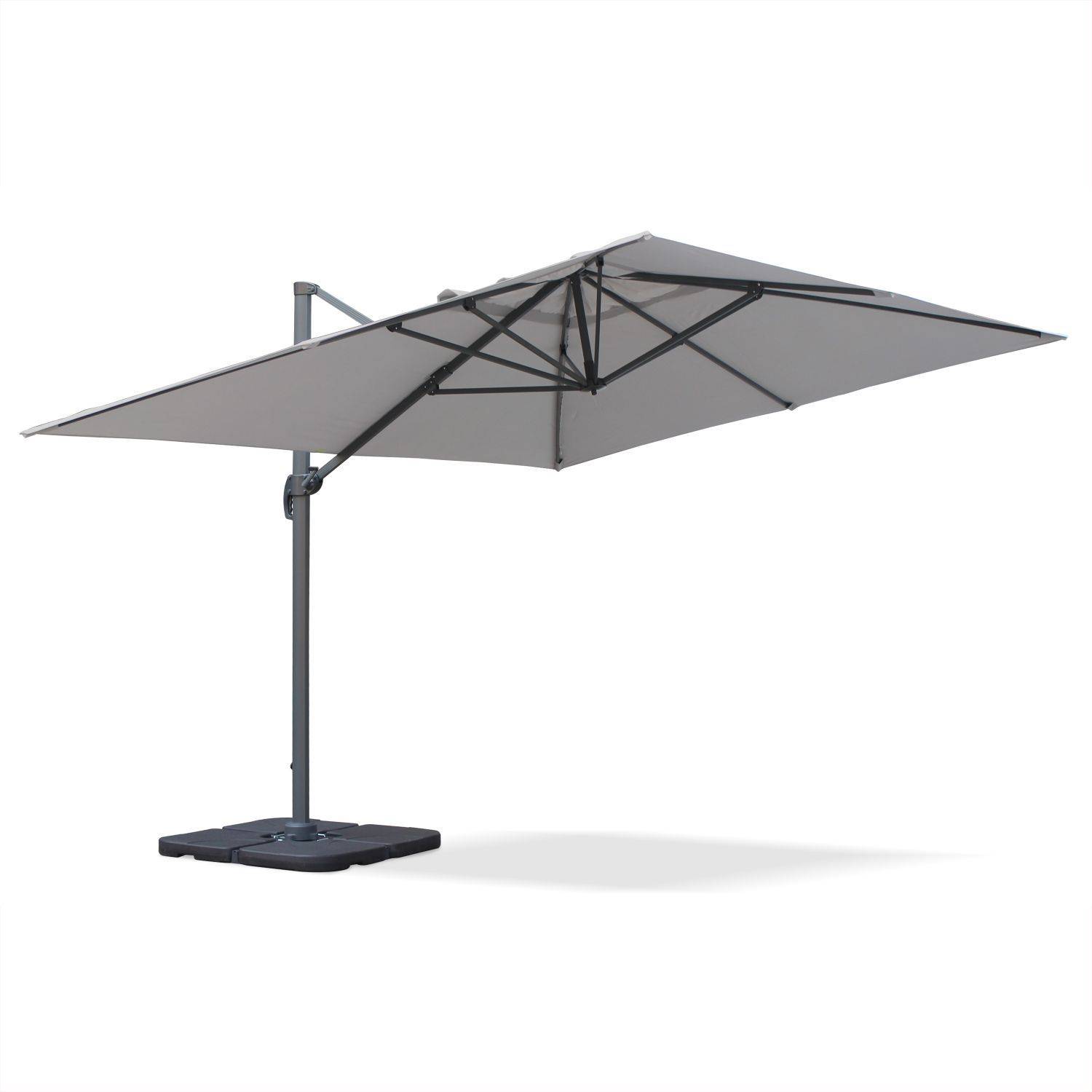 Saint Jean de Luz, parasol déporté rectangulaire 3x4m Photo3