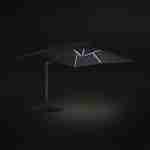 Luce, parasol déporté haut de gamme 3x4m Photo5