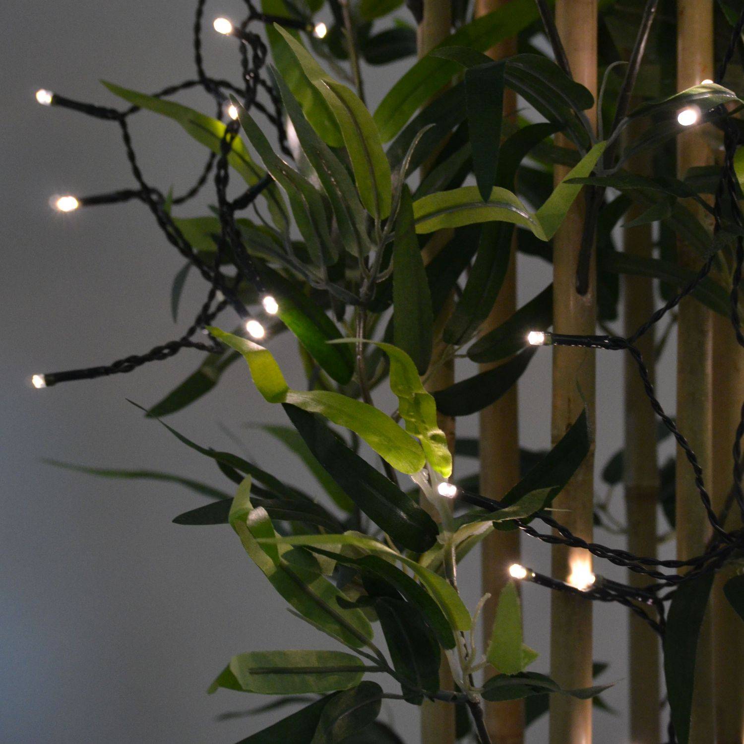Kerst lichtslinger voor buiten 18m lang, 180 LED warm wit, 8 modi Photo3