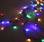 Luz de Natal solar para exterior, 15 m de comprimento, 150 LEDs multicoloridos, 8 modos