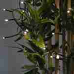 Outdoor-Weihnachtslichterkette mit Timer-Funktion, 10 m lang, 100 warmweiße LEDs, 8 Einstellungen Photo3