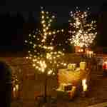Árbol de luz de 150 cm, 144 leds y pie incluido - Decoración navideña - Tornado Photo2