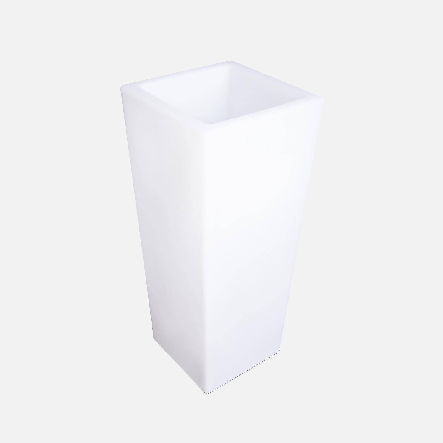 Vaso LED 75cm - Vaso decorativo luminoso, 16 colori, 75cm, ricaricabile, con telecomando Photo1