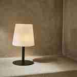 LAMPADA S COLOR - Lámpara de mesa LED 28cm negra - Lámpara de mesa decorativa, Ø 16cm Photo2