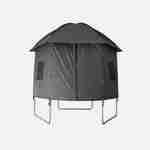 Trampoline 305cm bleu avec pack d'accessoires + Tente de camping avec sac de transport Photo3