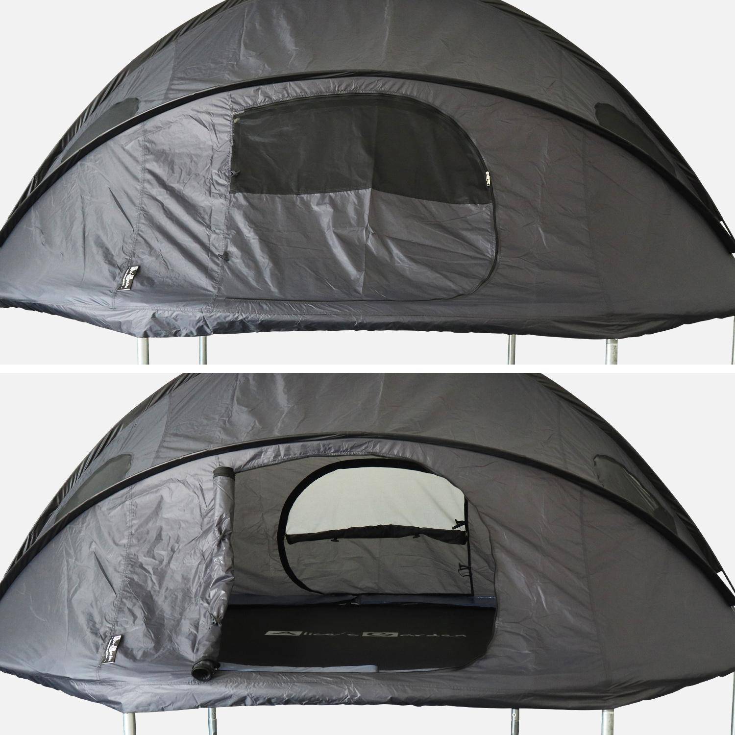 Trampoline 305cm filet intérieur avec pack d'accessoires + Tente de camping Photo5