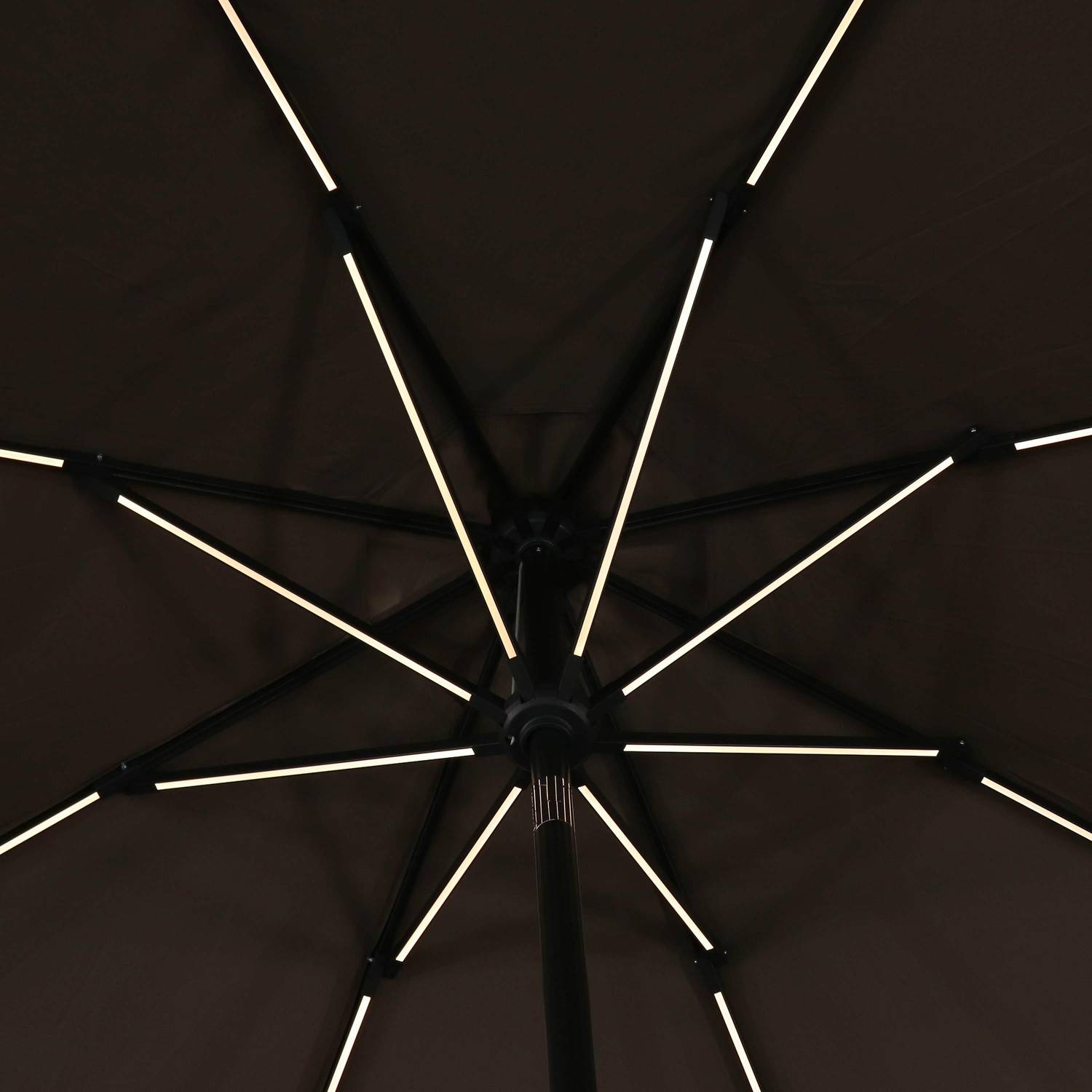 Helios, parasol LED de forme octogonale ø270cm Photo4