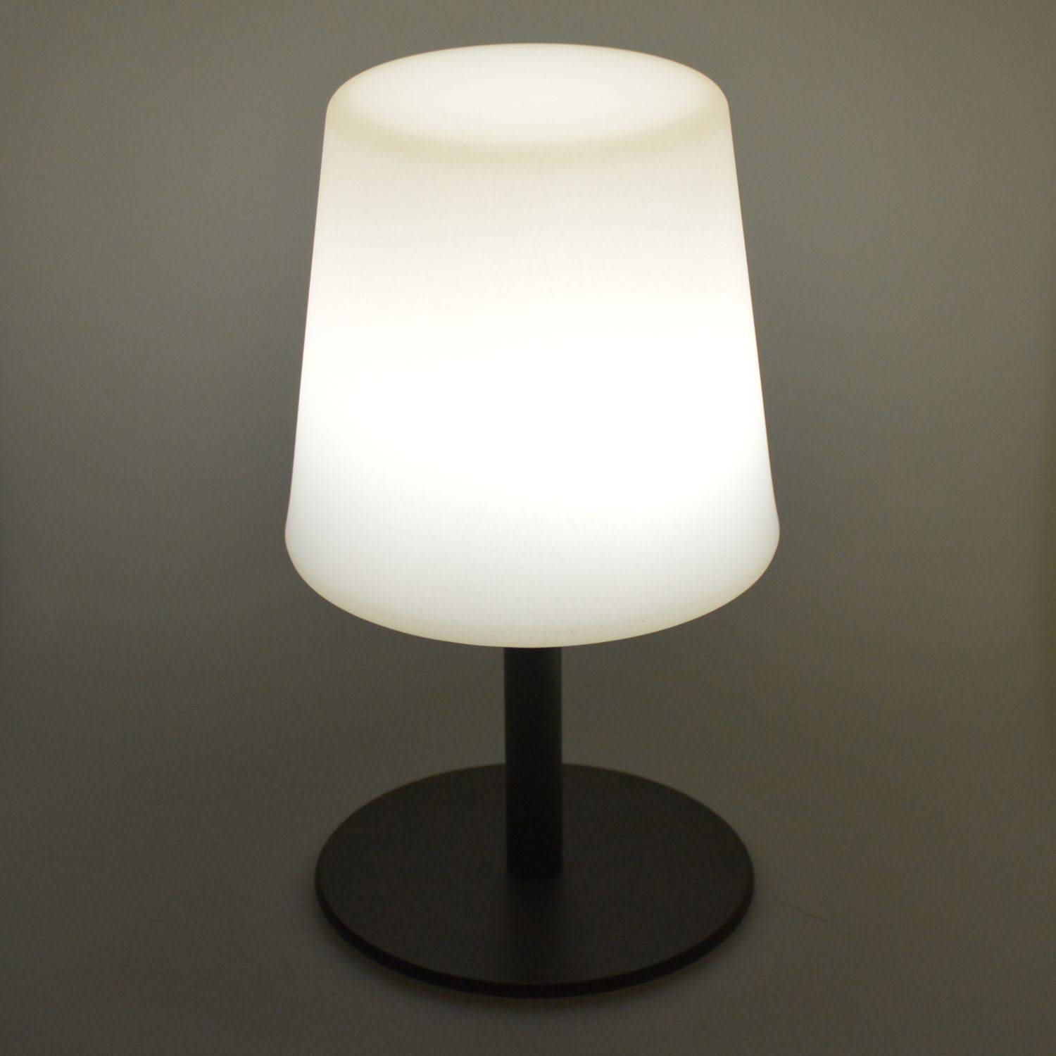 LAMPADA S COLOR - LED-tafellamp 28cm antraciet - Heldere decoratieve tafellamp, Ø 16cm Photo3