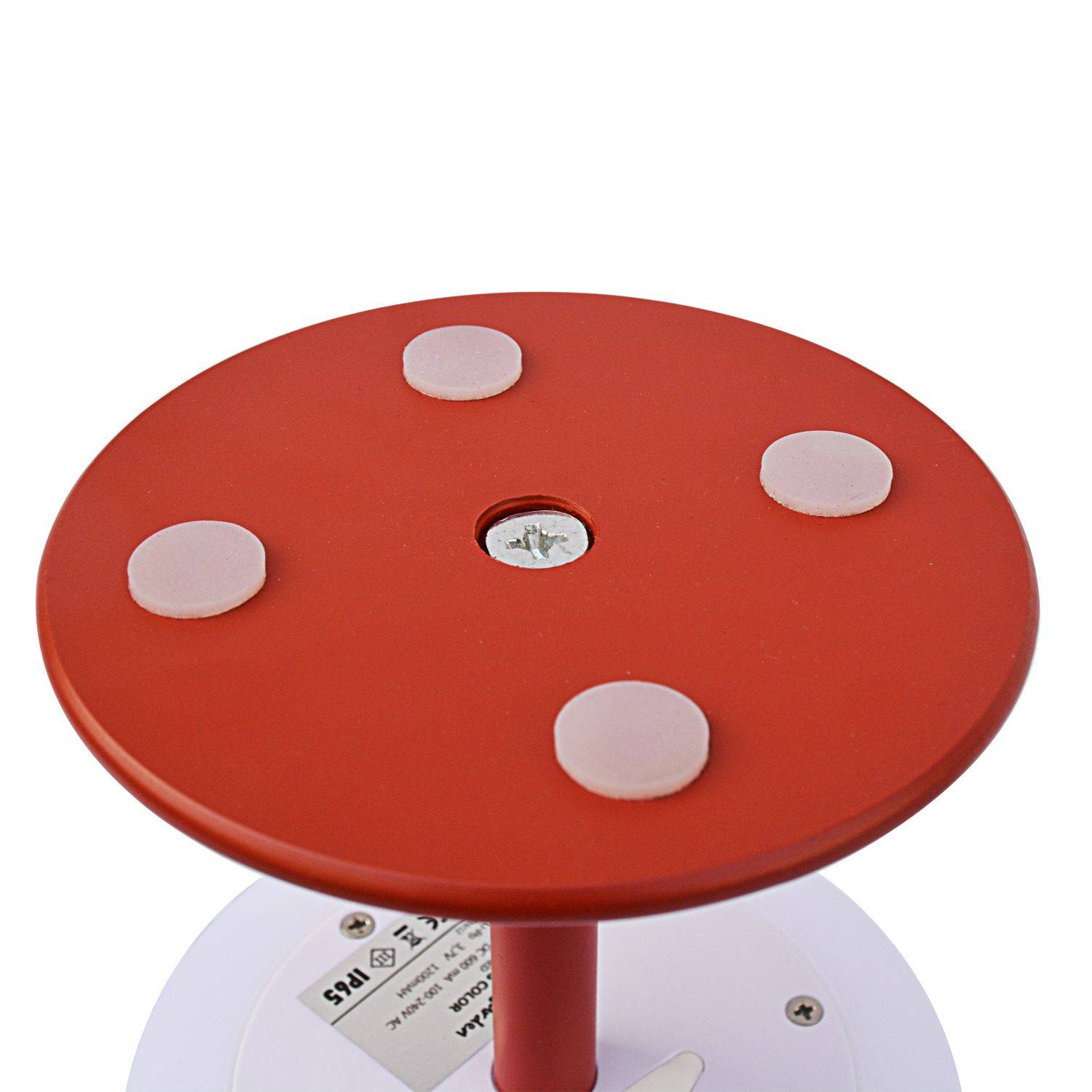 LAMPADA S COLOR - Lampe de table LED de 28cm rouge - Lampe de table décorative lumineuse, Ø 16cm Photo5