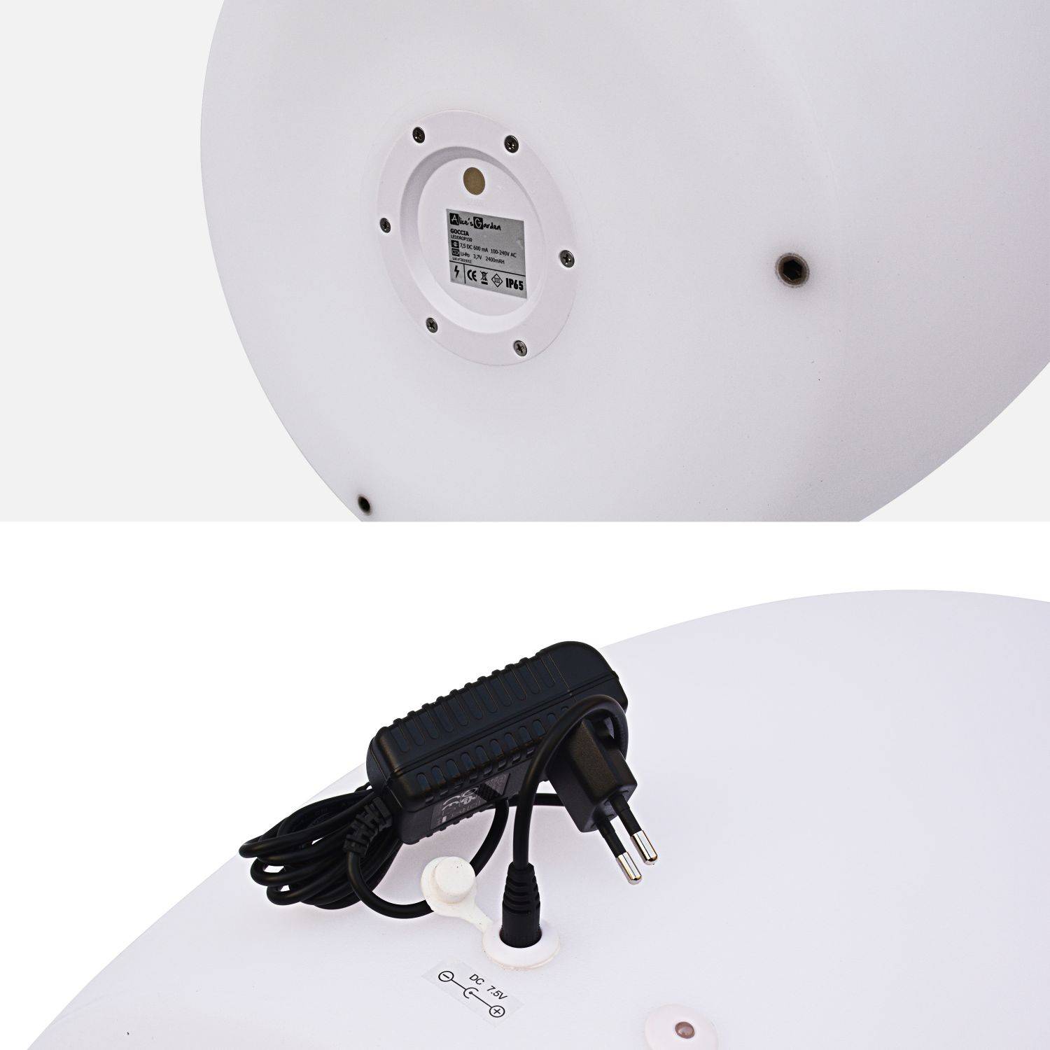 GOCCIA – Lampe LED en forme de goutte 150cm, rechargeable Photo2