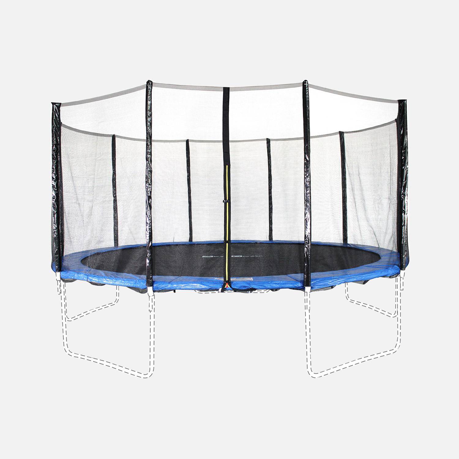 Filet de sécurité pour trampoline Alice’s Garden Ø460cm Photo4
