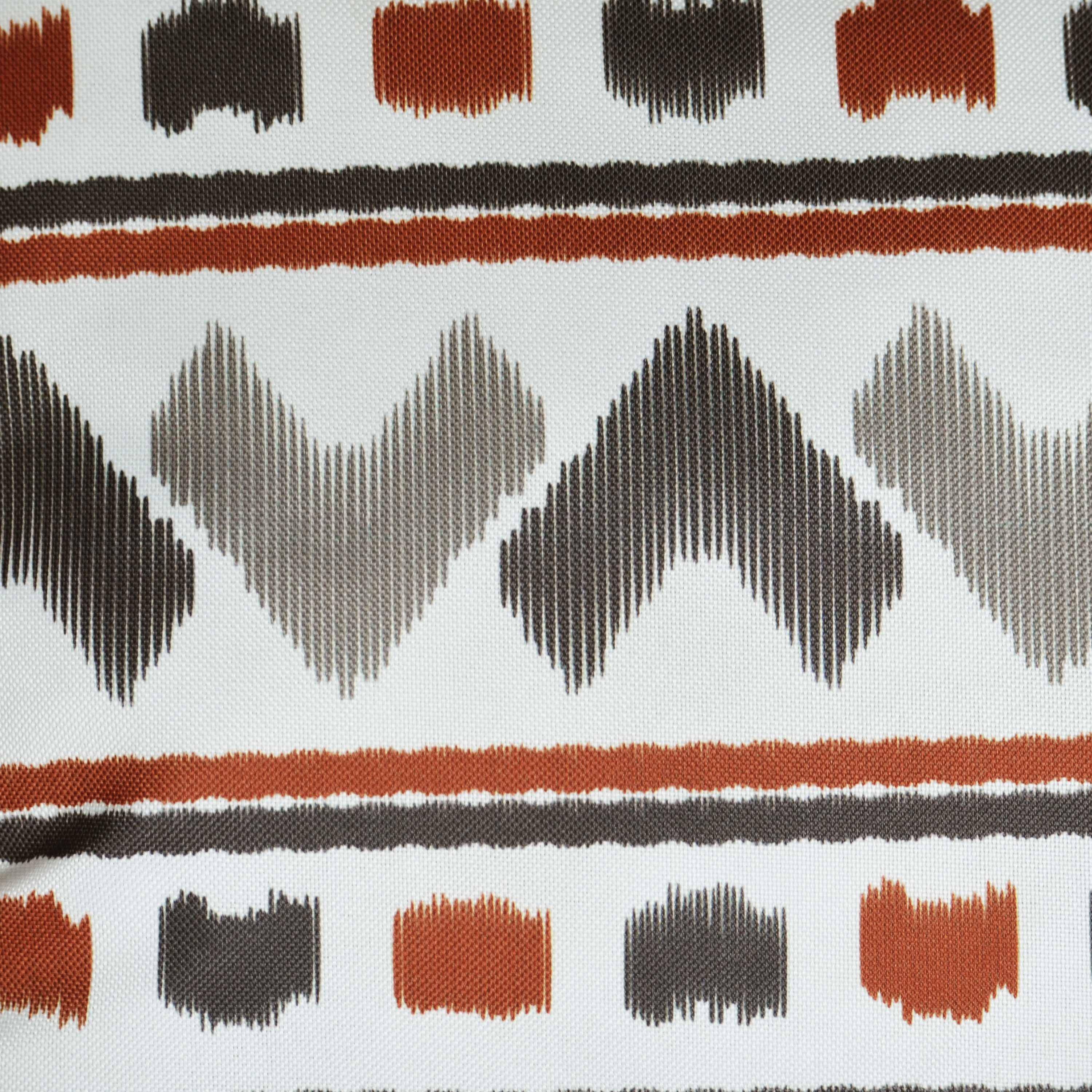 Collection ETHNIQUE - Lot de 2 coussins de décoration – 40 x 40 cm – Imprimé ethnique, déperlant, anti-UV et réversible   Photo3