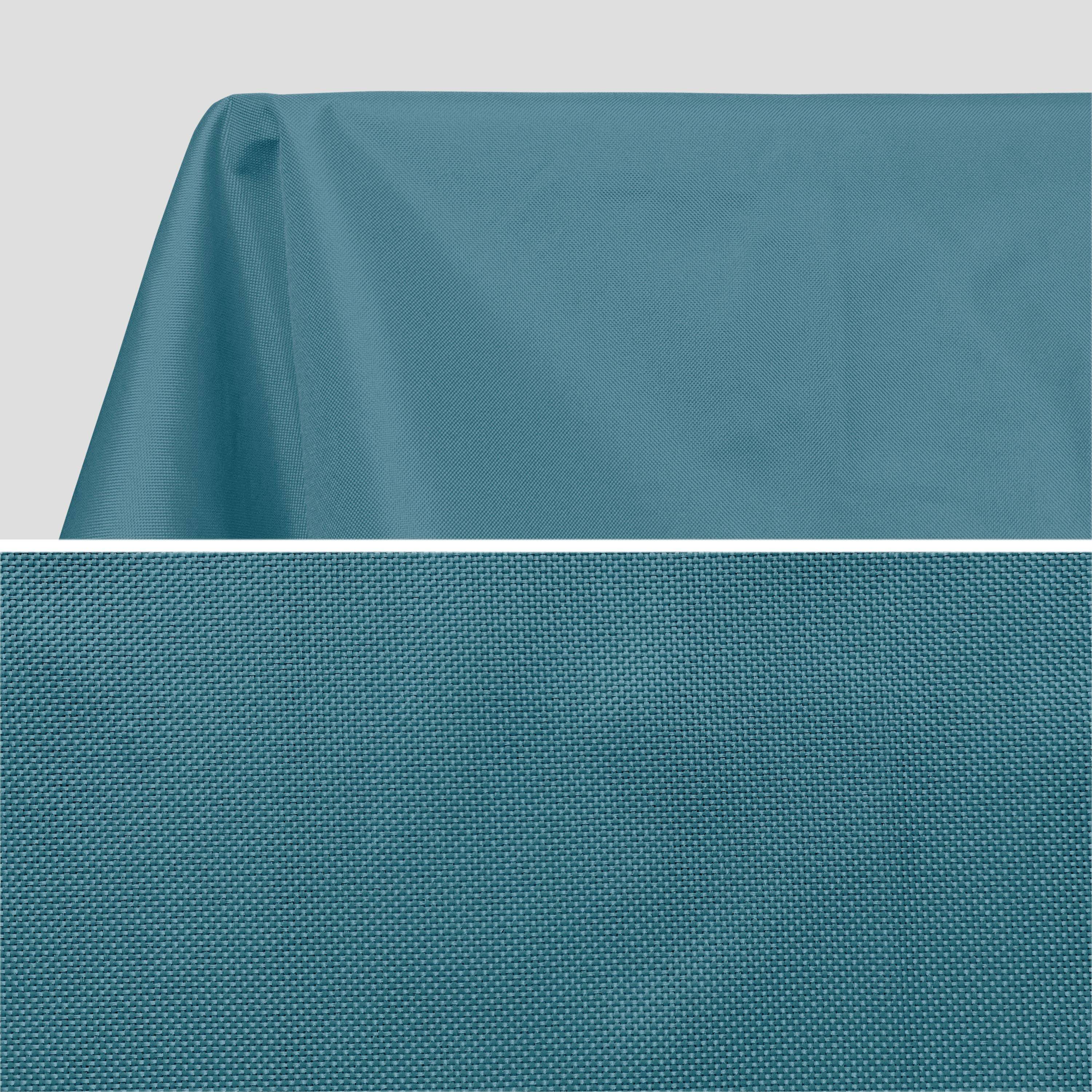 Kollection EXOTIQUE - Outdoor-Tischdecke 140 x 240 cm Entenblau, 100% Polyester, schützt den Tisch, UV-Schutz, sommerlicher Stil Photo2
