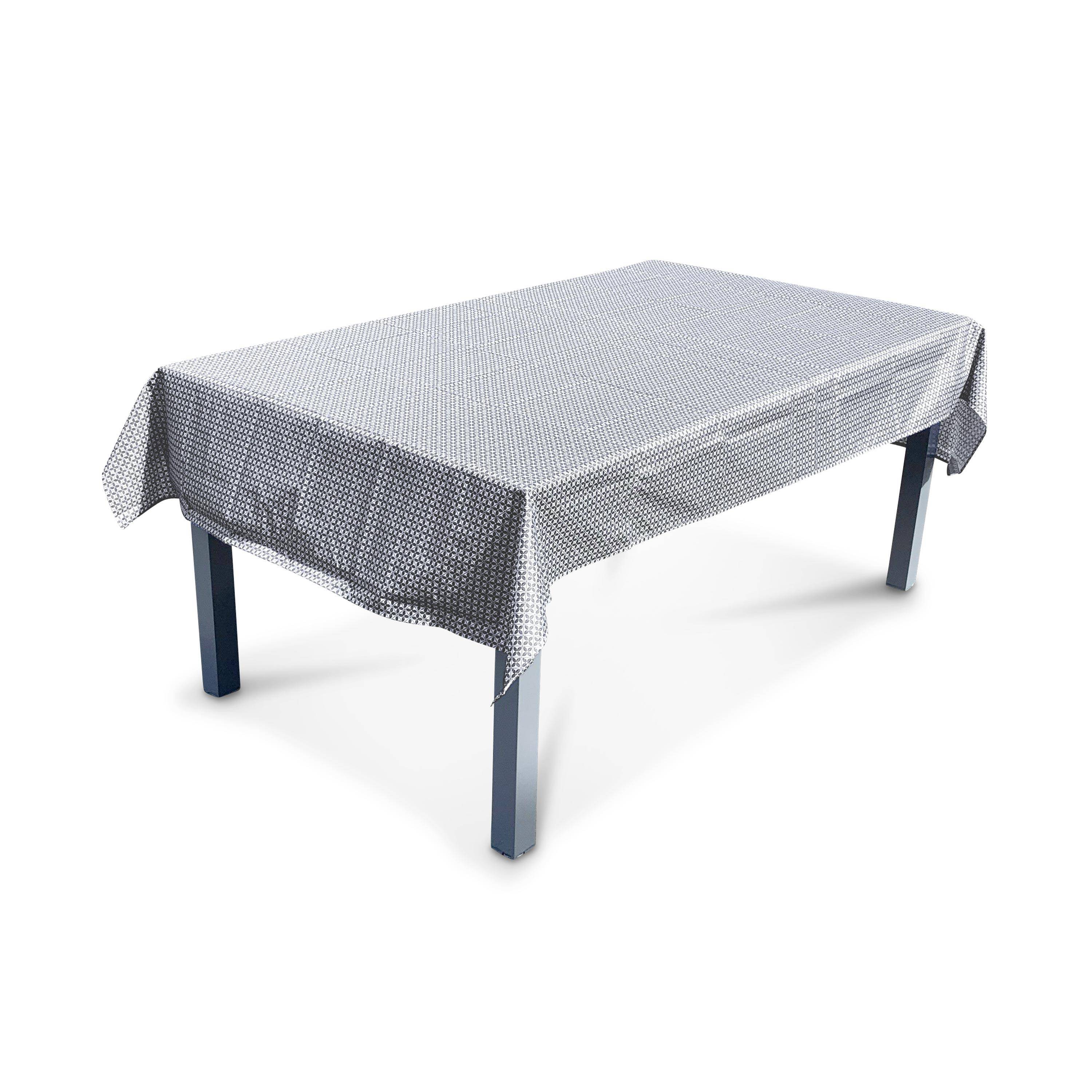 Kollektion HERITAGE - Outdoor-Tischdecke 140 x 240 cm Zementfliesendruck, 100% Polyester, schützt den Tisch, UV-Schutz, sommerlicher Stil Photo1