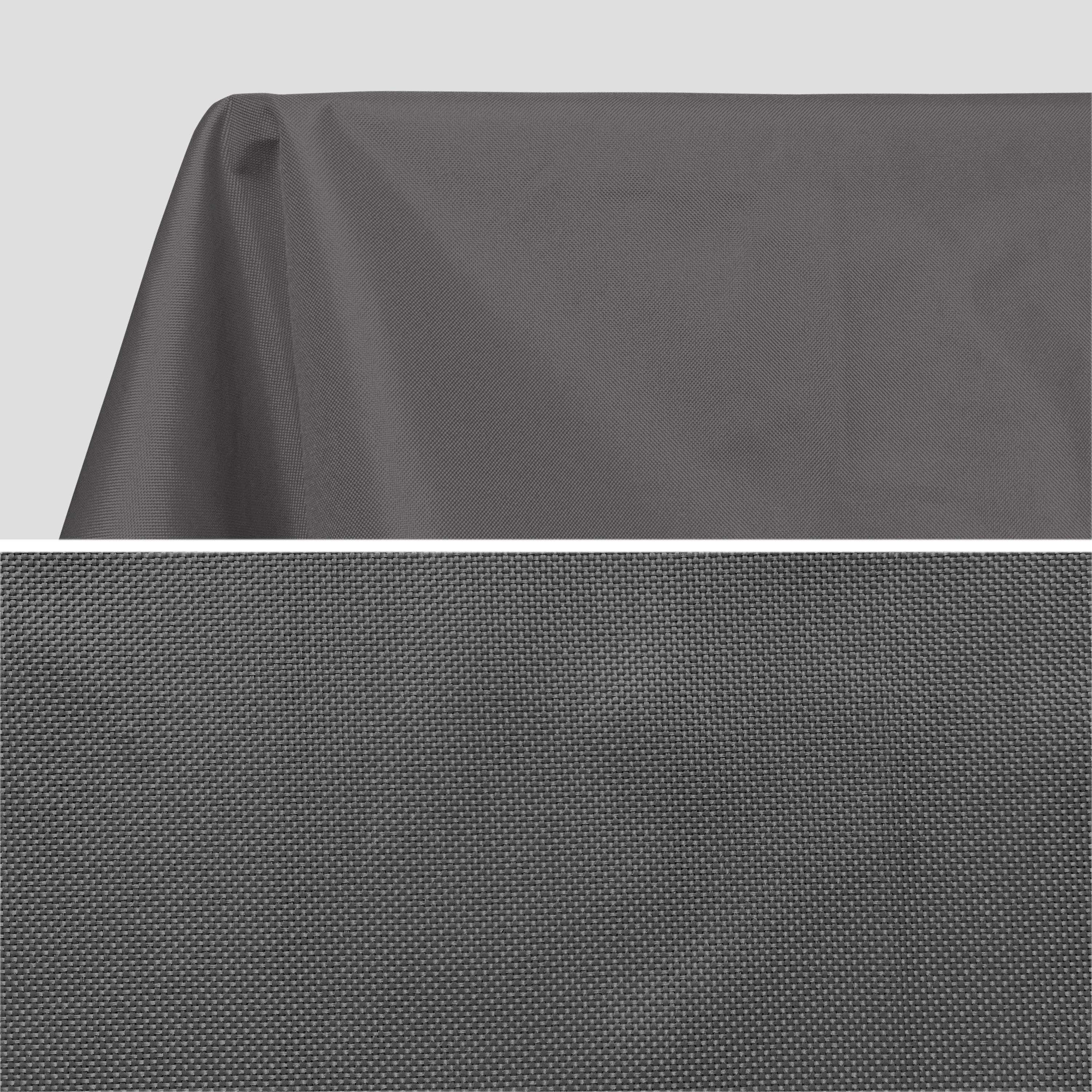 Kollektion HERITAGE - Outdoor-Tischdecke 140 x 240 cm Grau, 100% Polyester, schützt den Tisch, UV-Schutz, sommerlicher Stil Photo2