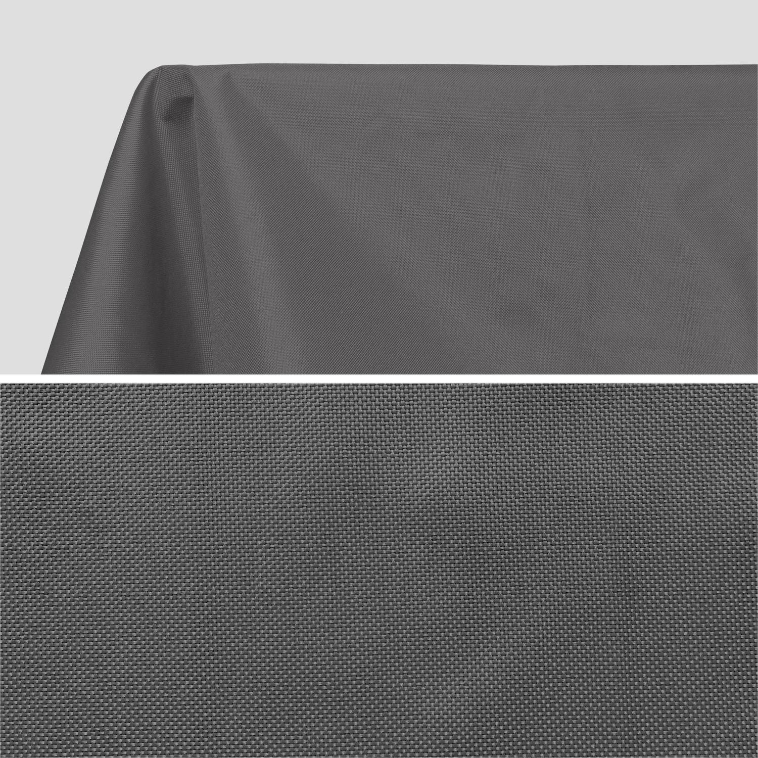 Nappe d’extérieur de 300 x 140 cm gris, 100% polyester, protège la table, protection UV, style estival Photo2