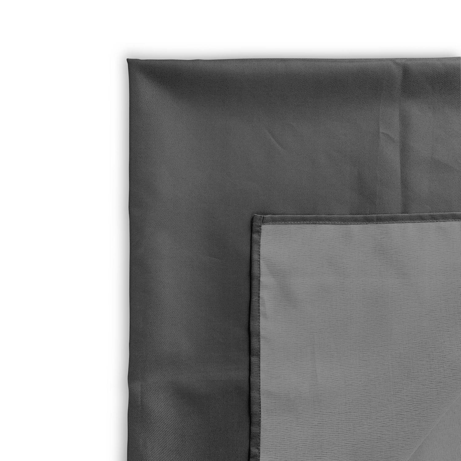 Nappe d’extérieur de 300 x 140 cm gris, 100% polyester, protège la table, protection UV, style estival Photo3