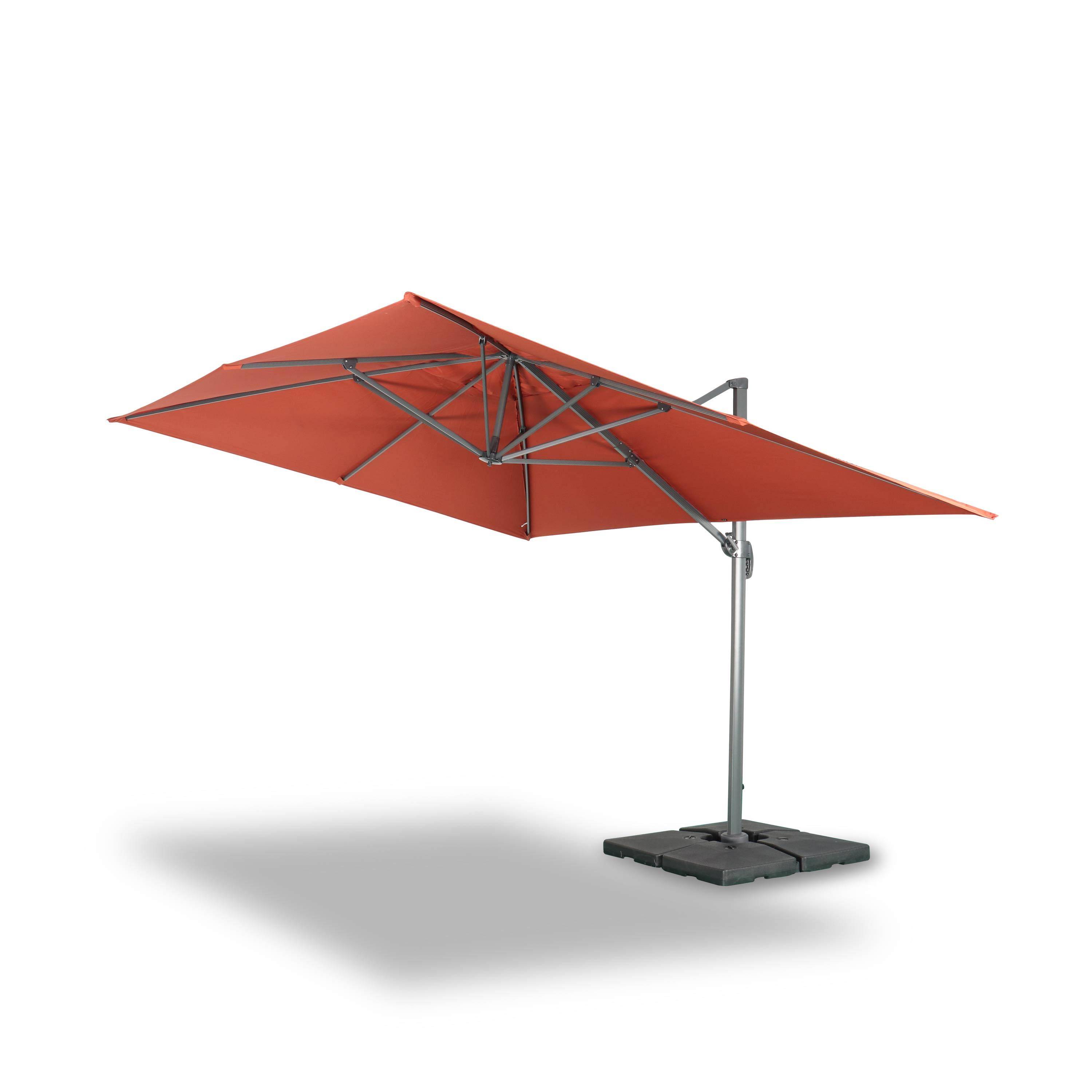 Saint Jean de Luz, parasol déporté rectangulaire 3x4m Photo2