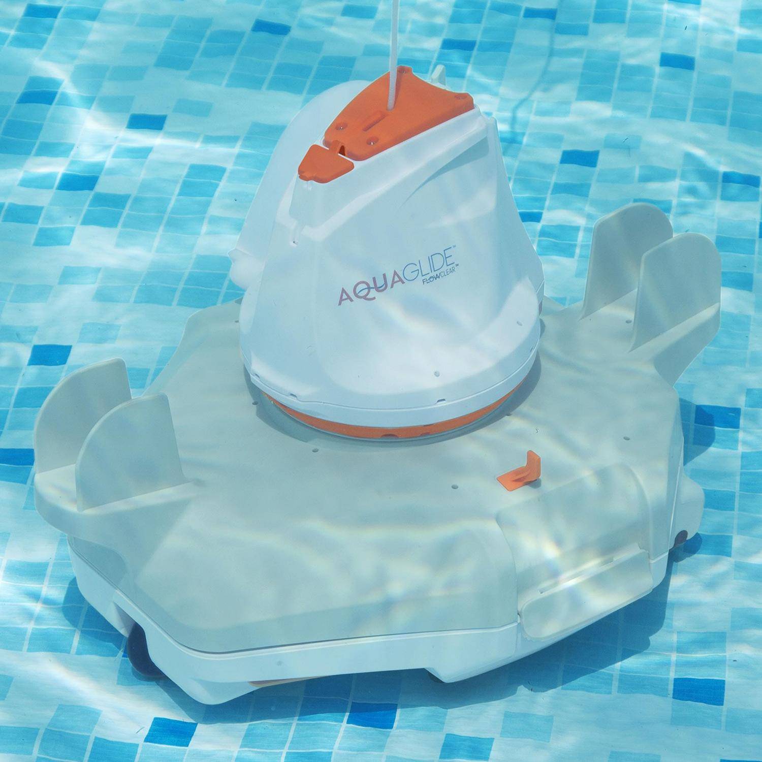 Autonome Flowclear aquaglide robot zwembadreiniger voor zwembaden met een vlakke vloer tot 20m² Photo3