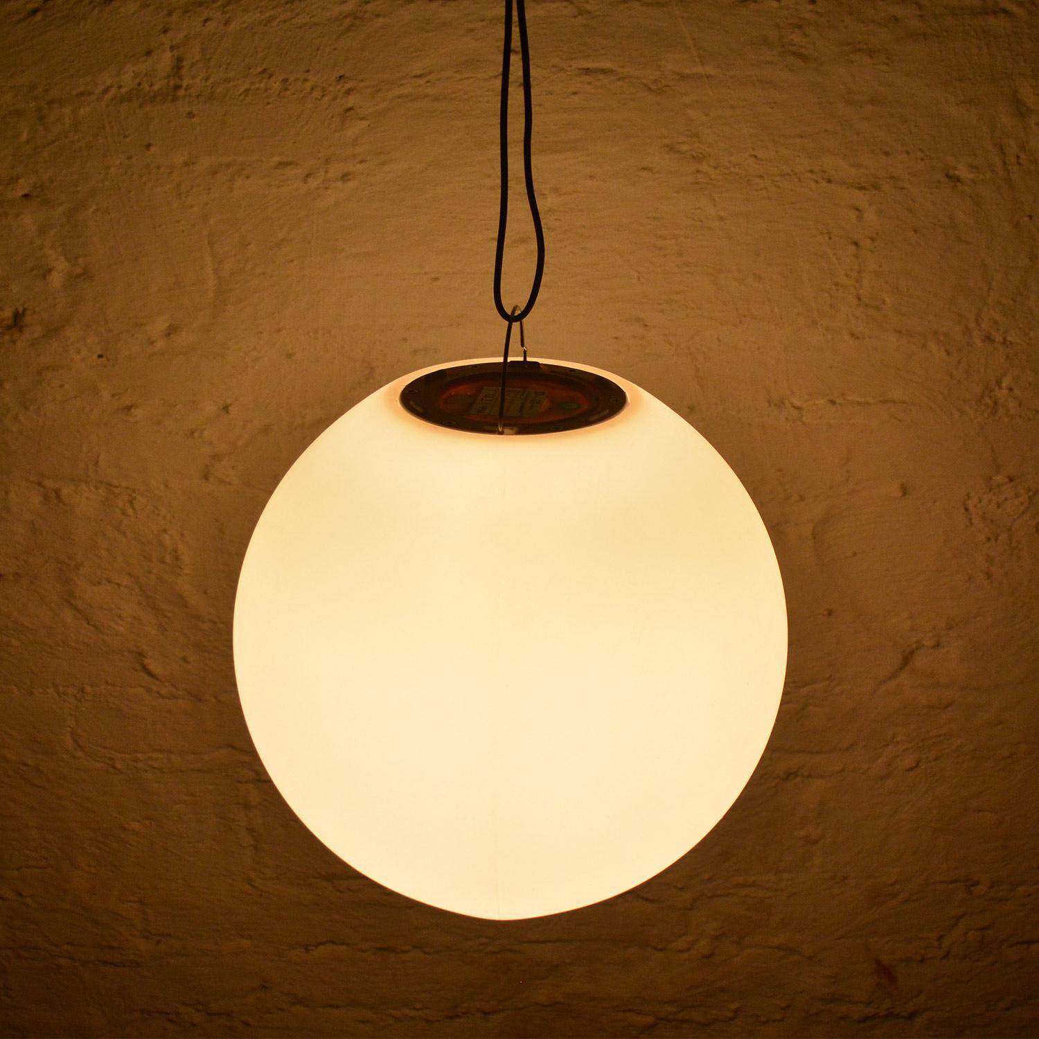 Bola LED 50cm - Esfera de luz decorativa, Ø50cm, branco cálido, controlo remoto Photo6