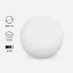 Bola LED 50cm - Bola de luz decorativa, Ø50cm, blanco cálido, mando a distancia Photo1