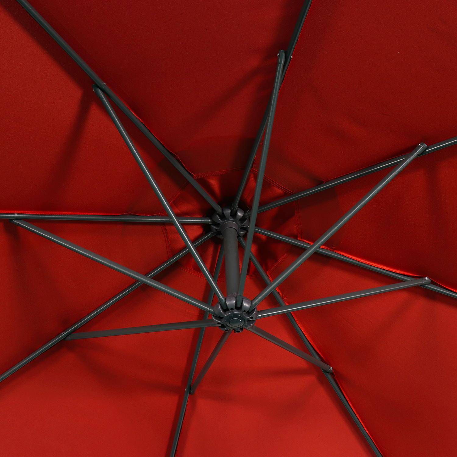 Hardelot, parasol déporté rond 300cm de diamètre Photo5
