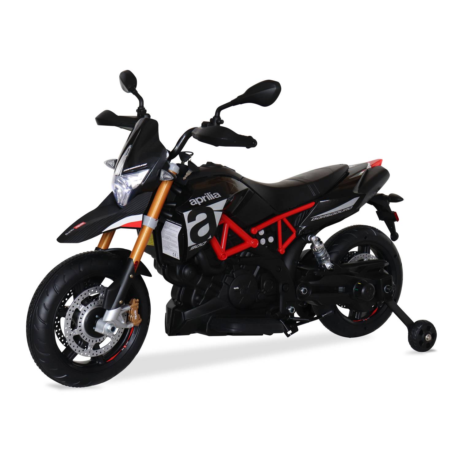 Aprilia Elektromotorrad für Kinder elektrisches Kindermotorrad Dorsoduro 900SE 