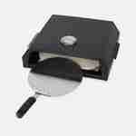 Forno portátil de pizza rectangular para churrasco a gás ou a carvão, fácil de usar  Photo4
