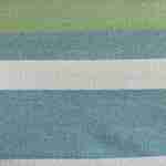 Hängemattenbezug für 1 Person, 110 x 220 cm, mit Seilen und Karabinern, Hängemattenstruktur, blau und grün gestreift Photo3