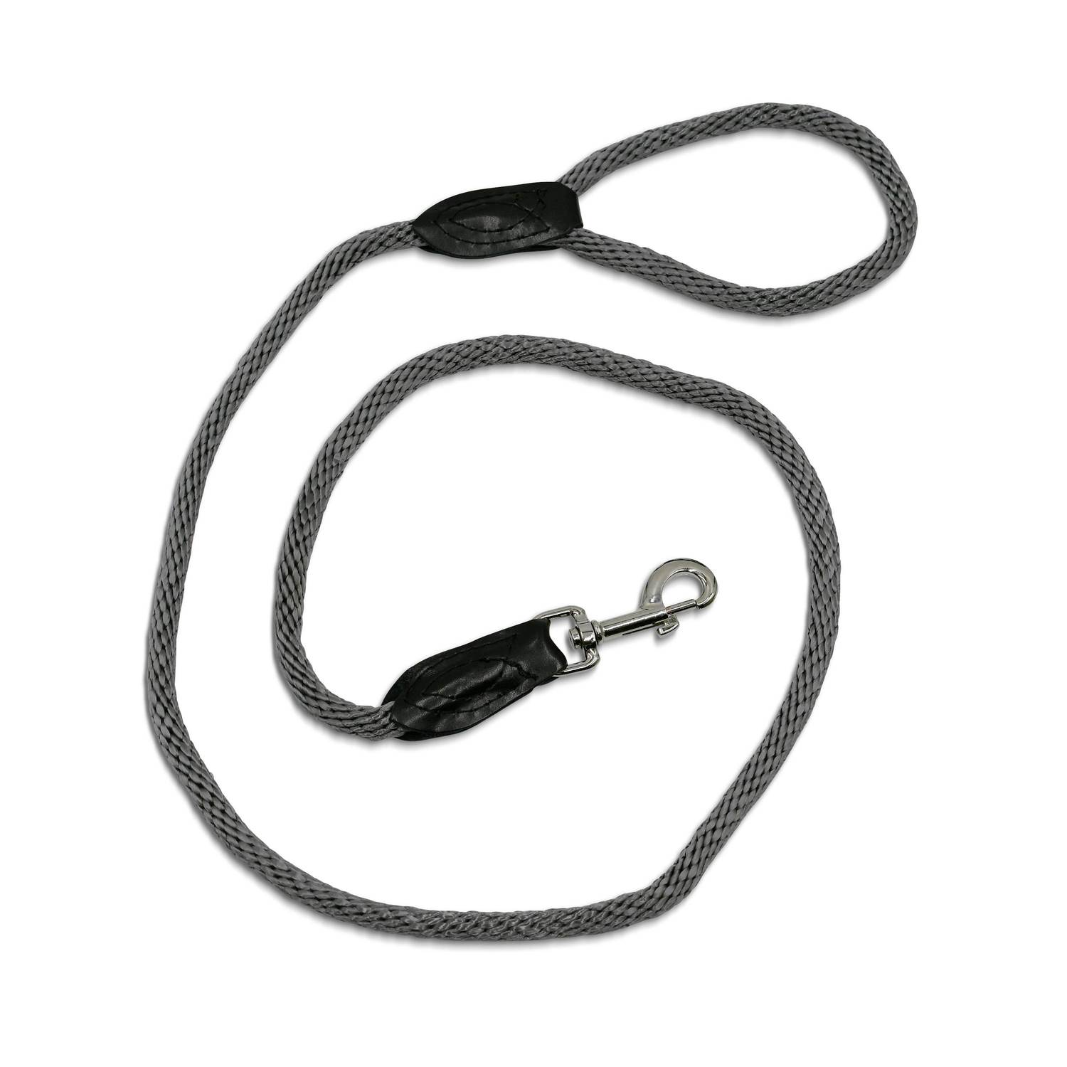 130 cm Nylon-Hundeleine in Taupe + verstellbares Halsband in Taupe für kleine und mittlere Hunde, Größe S und M Photo2