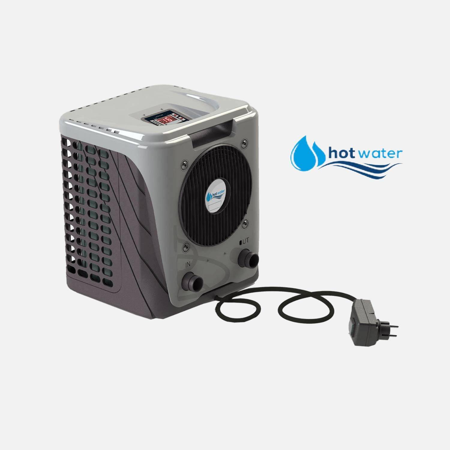 Pompe à chaleur Bestway hot water, 3.35kW pour piscine hors-sol < 20m3, économique, contrôle de température, antigel Photo1