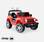Elektrische kinderauto JEEP Wrangler Rubicon - 12V - met afstandsbediening en autoradio - Rood
